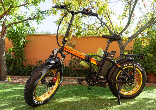 Eco-motori bicicletta elettrica fat pieghevole